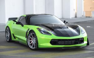 Chevrolet Corvette Z06 by MOD Bargains on ADV.1 Wheels (ADV5.0 FLOWSPEC) 2020 года